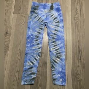 Tory Sport Tie Dye Leggings Size Medium